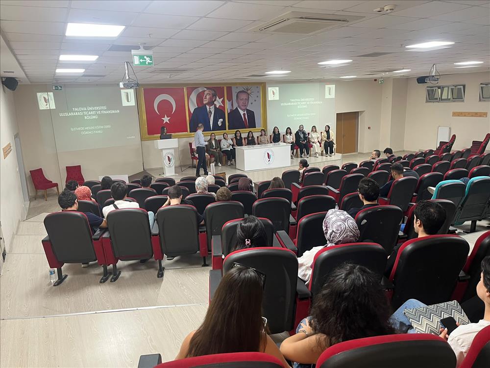 İşletmede Mesleki Eğitim Yapan Öğrencilerimiz ile Söyleşi