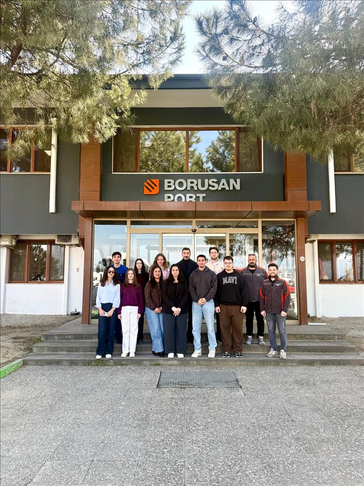 Gemlik Borusan Port’a Teknik Gezi